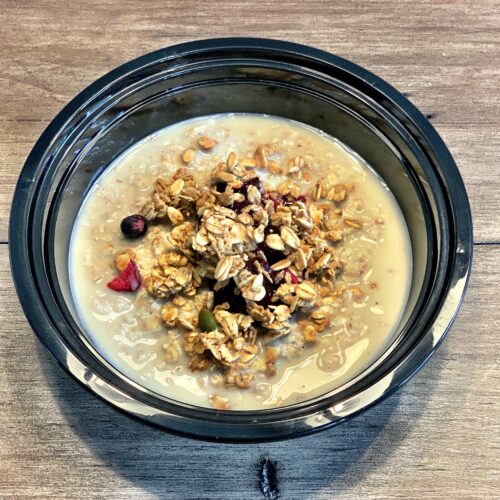 PORRIDGE OATS Fruit Compote & Fruit Granola